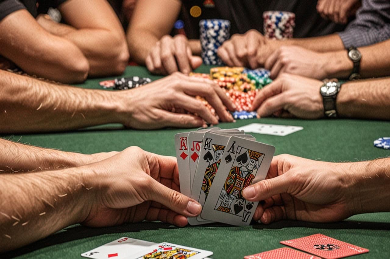 WSOP 的阴谋与策略:深入探讨高风险手牌 image